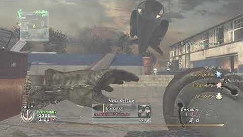 MW2 - Harrier Streak On Scrapyard / Javelin Triple Kill [2020]