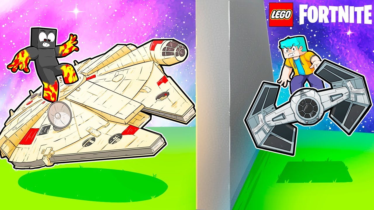 BATALHA DE CONSTRUÇÃO DE STAR WARS NO LEGO FORTNITE