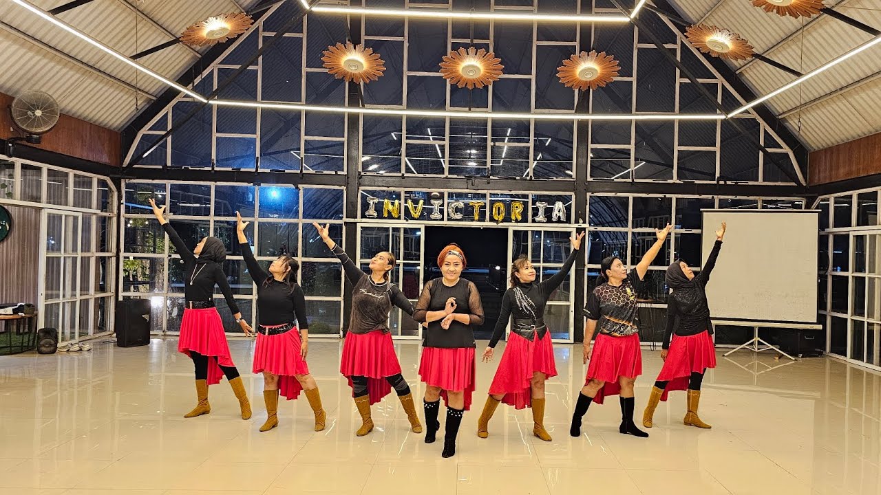 Bunga Seroja Line Dance Choreo #Ardiansyah_Raka​ (INA) Desember 2025 Demo #Raka​ & #KF_Dance (INA) 