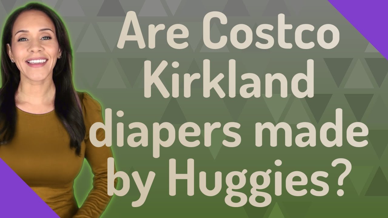 are costco kirkland diapers made by huggies