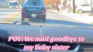 Saying Our Final Goodbyes to My Baby Sister