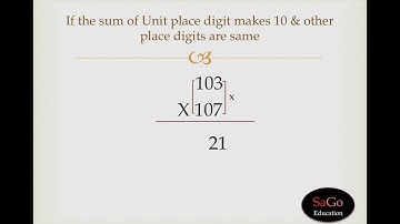 If sum of unit digit is 10 & other place digits are same #vedicmathsfullcourse #vedicmathstricks