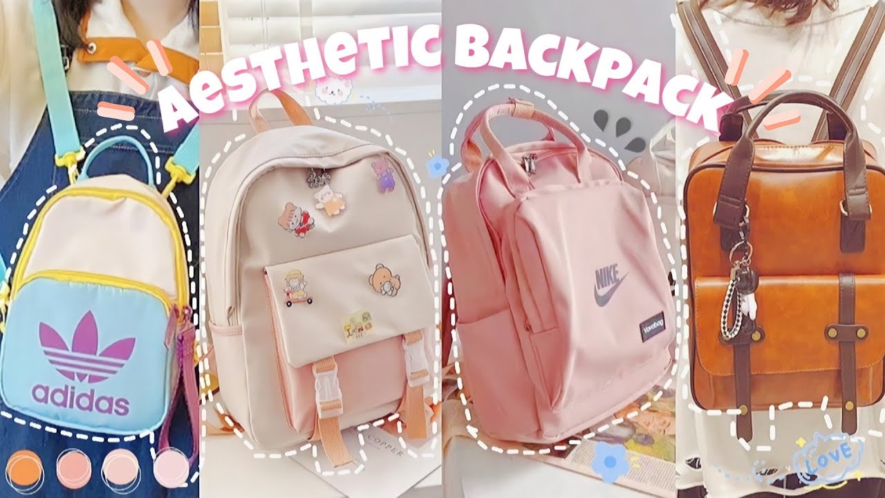 shopee finds 🛒 BACKPACK Edition | aesthetics, vintages, casual bags & more☁️