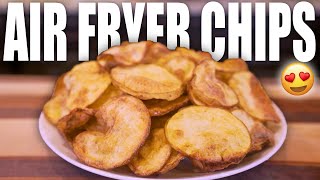 HEALTHY HOMEMADE POTATO CHIPS | The ONLY Chips You Should Eat On A Diet!