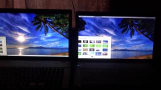 1920x1080 vs 1600x900  LCD  linux mint - acer laptop