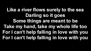 Can't Help Falling In Love   Jaclyn Lovey Lyrics Studio Version   The Voice