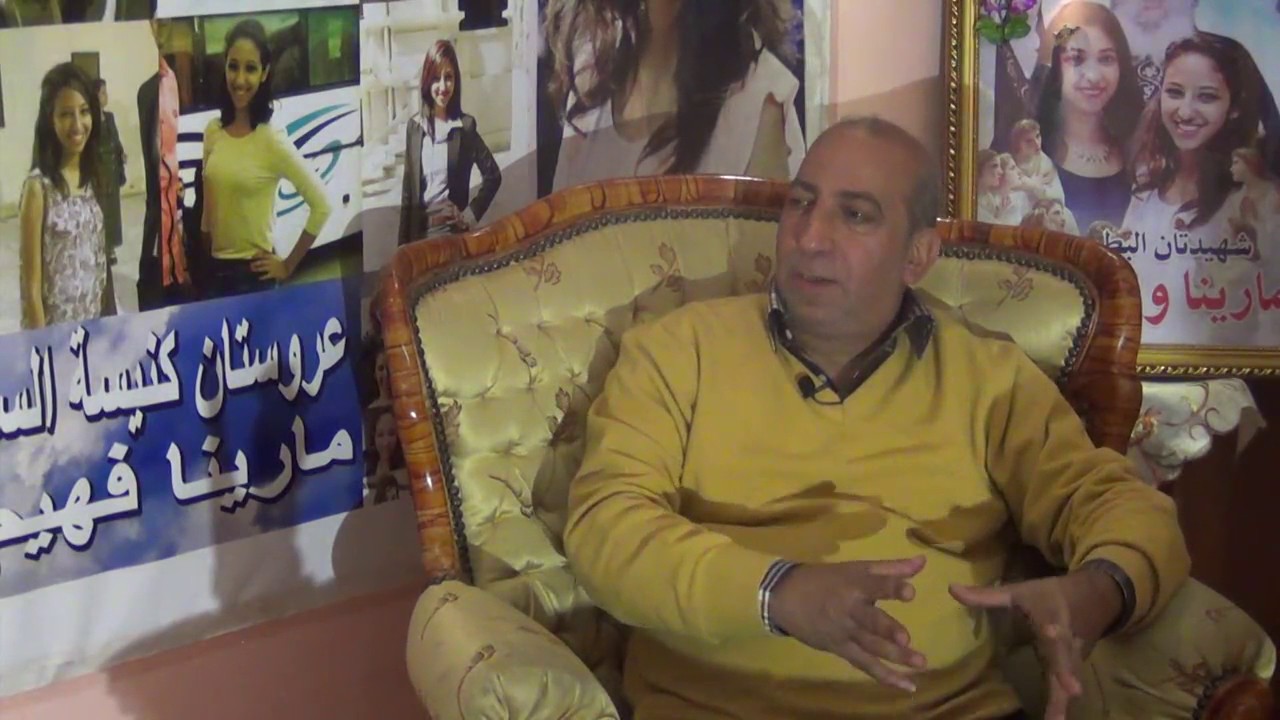 ام الشهيدة مارينا و الشهيدة فيبرونيا مع المخرج كرم خلف حصريا علي قناة الكرازة