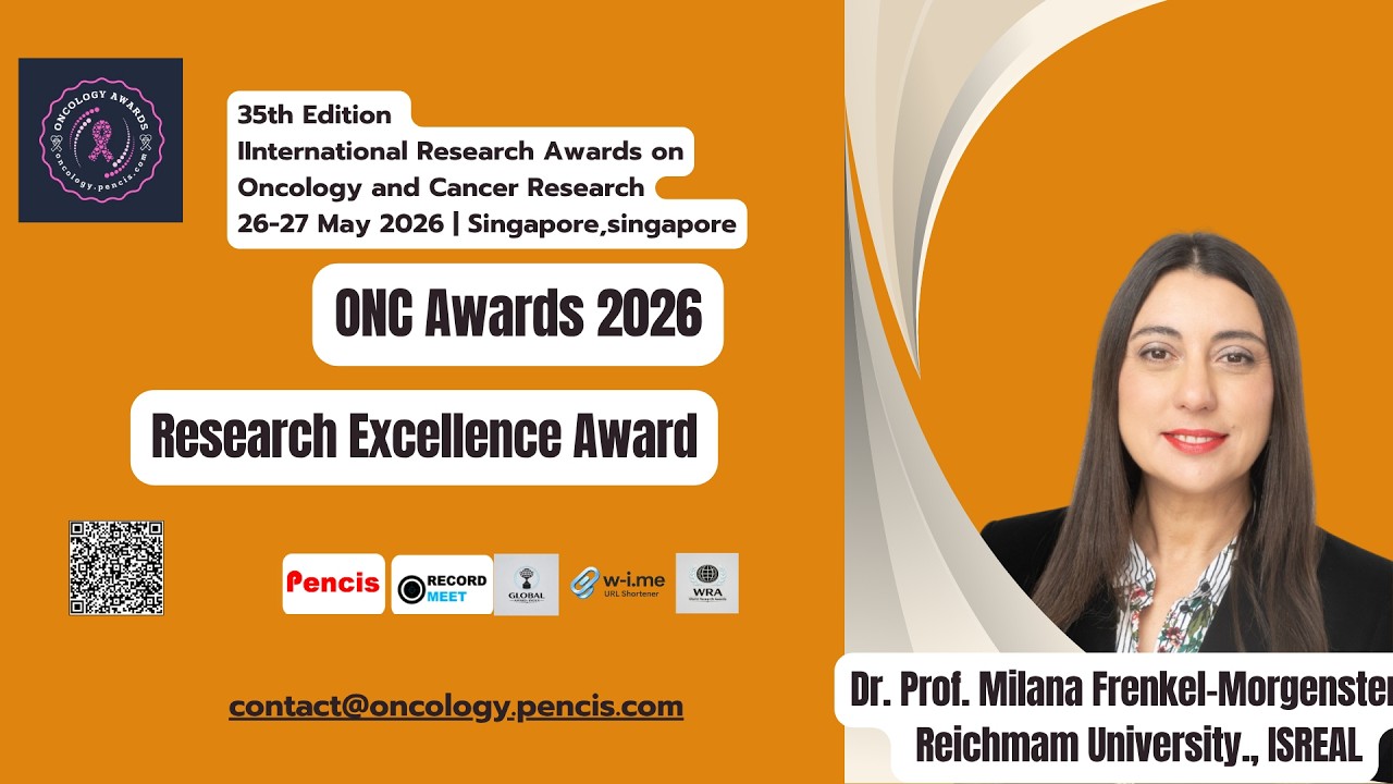 35th International Research Awards on Oncology and Cancer Research 2026 | ONC Awards Singapore
