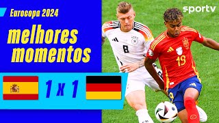 Thumbnail for ESPANHA 1 X 1 ALEMANHA | MELHORES MOMENTOS | EUROCOPA 2024 | sportv