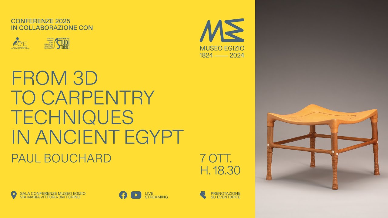 From 3D to Carpentry Techniques in Ancient Egypt