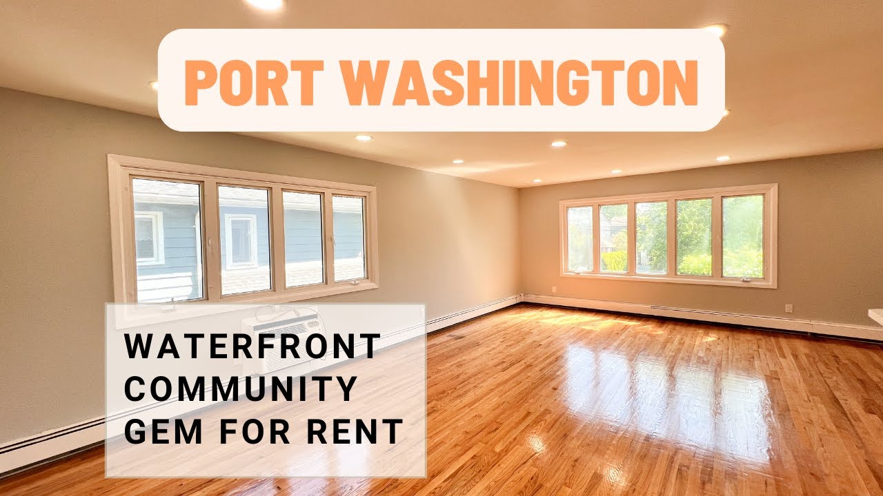 Touring a Waterfront Community Rental in Port Washington NY YouTube
