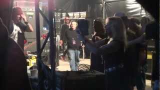 Lynyrd Skynyrd en coulisses (backstage) - Hellfest 2012 - HD