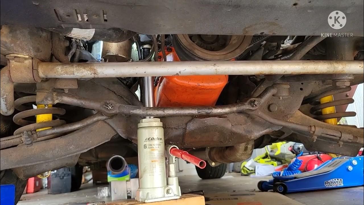Installing a freeze plug without taking out the engine - YouTube