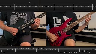 Joy Division - Disorder (Guitar & Bass Cover + Screentabs)