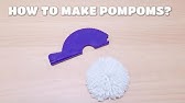 Wie nutzt man einen Bommel Maker? zB Addi Moon - YouTube