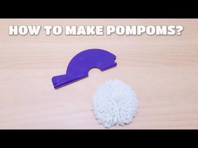 Outil à pompons - Bouton par Pom maker