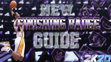 NBA 2K20- NEW *Leaked" SECRET FINISHING BADGE METHOD, ON ANY PLAYER EASY PROGRESS