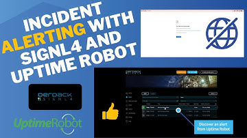 🚨 Incident Alerting with SIGNL4 and Uptime Robot