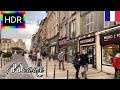 🇫🇷🎄【HDR 4K】Meaux Winter Walk - around Saint Stephen's Cathedral of Meaux (February 2021)