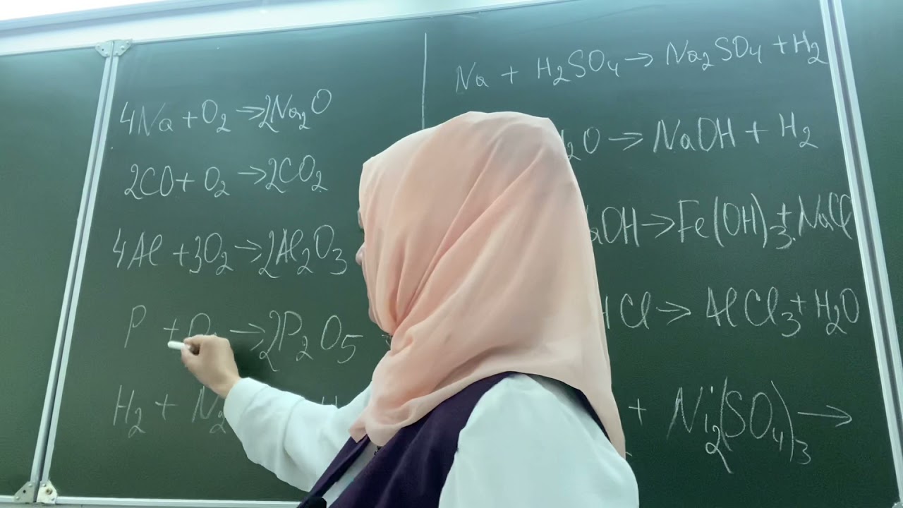 Kimyoviy reaksiyalarni tenglashtirish