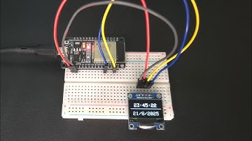 ESP32 Digital Clock with OLED Display using NTP | No RTC Needed