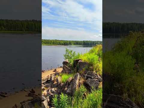 Просторы реки Свирь,