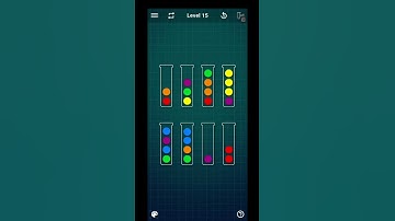 Ball sort puzzle level 15