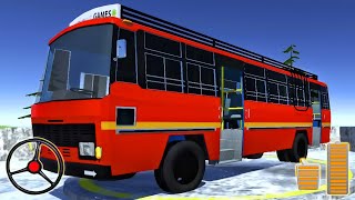 Extreme Offroad Bus Simulator - Uphill Mountain Bus Driving | Android Gameplay screenshot 4