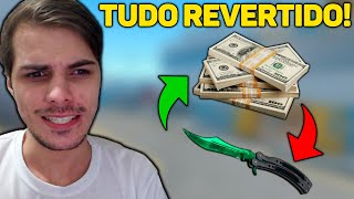 O MERCADO DO CS2 FICOU UM CAOS COM AS TROCAS REVERSAS!