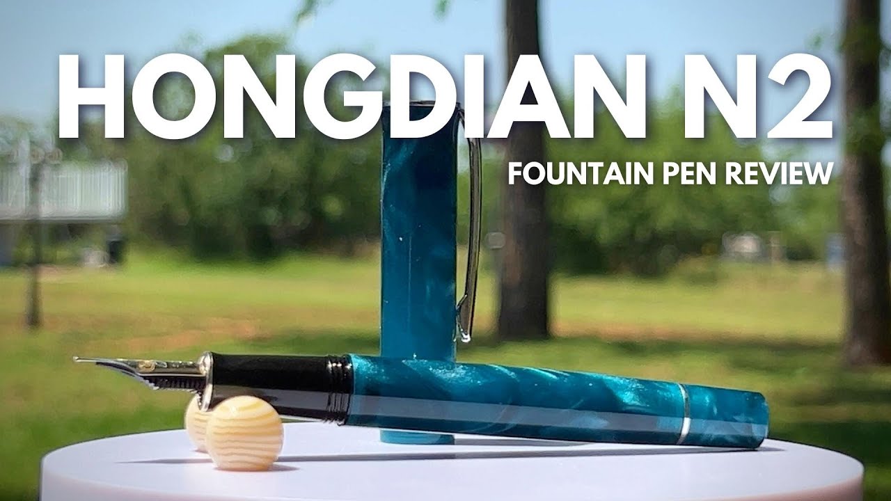 Reviewed: The Hongdian N2 in Teal Acrylic + A SMOOTH Medium #6 Nib