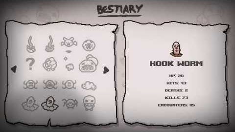 Binding of Isaac - Hook Worms