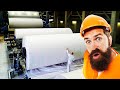 ¿Cómo se FABRICA el PAPEL? - Conoce el PROCESO INDUSTRIAL del CUADERNO !!!