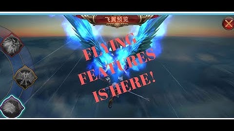 LEGACY OF DISCORD - NEW UPDATE FLYING FEATURES #IbelieveIcanfly (CHINESE LOD) 狂暴之翼