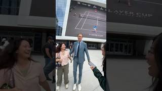 🤩 Sam Querrey is in hot demand at Laver Cup 😂 #tennis #tennisfans