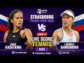 Daria Kasatkina vs Liudmila Samsonova 🎾LIVE SCORE TENNIS WTA STRASBOURG FRANCE OPEN 2026 | R32