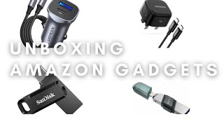 UNBOXING | Amazon gadgets (UGREEN & SanDisk)