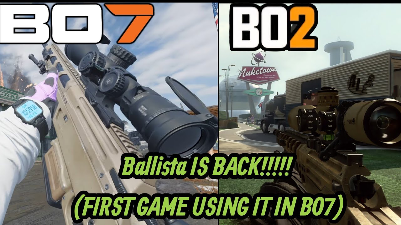 Ballista IS BACK IN BO7!!!(FIRST GAME USING IT)