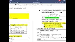 DSE BIO Key concept Ch 2