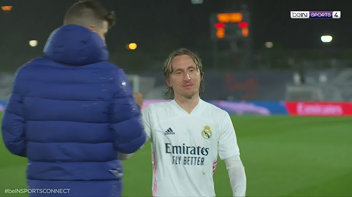 Modric to Pique - "Are you ready to go complain?"