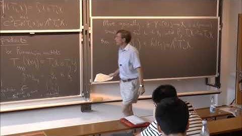 Dominic Joyce - Riemannian holonomy groups, Lesson 05