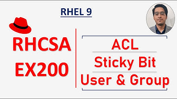 RHCSA Exam Questions || Users and Groups || ACL || Sticky Bit || SGID || RHEL 9