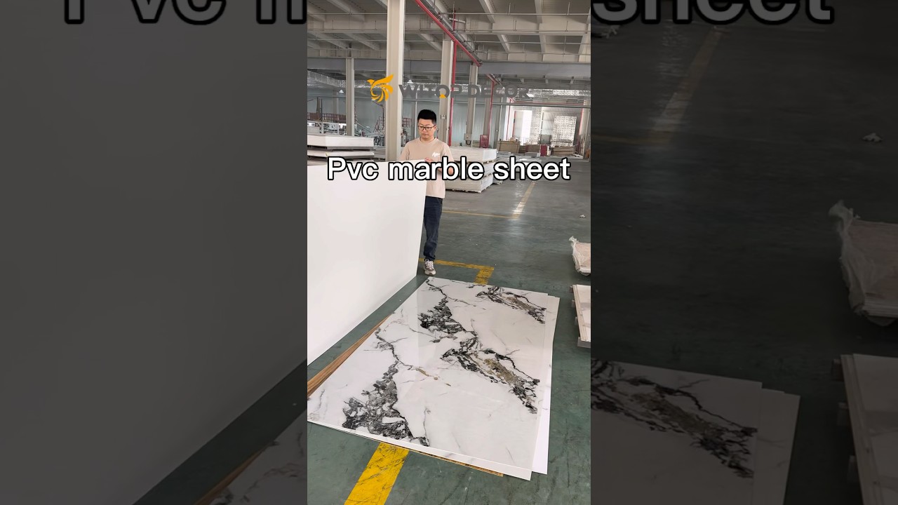 Marble substitute pvc marble sheet. 