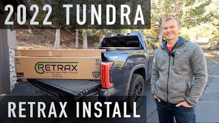 Retrax Bed Cover / Tonneau Installation | 2022 Toyota Tundra