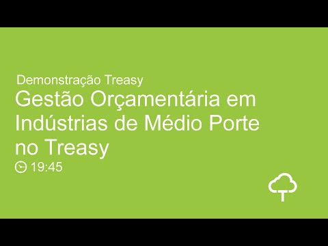 Capa do vídeo: Gestão Orçamentária em Indústrias de Médio Porte no Treasy