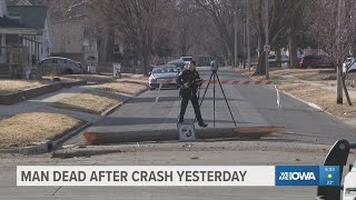 Police identify driver killed after hitting utility pole in Des Moines