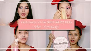 [Eng Sub] GET UNREADY W/ ME (SKIN CARE ROUTINE) + Q&amp;A + GIVEAWAY!