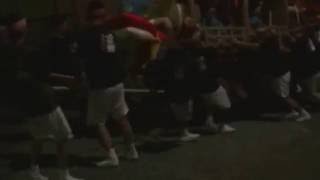 2016長崎くんち　油屋町・川船　初諏訪神社場から退場　20160822 204646