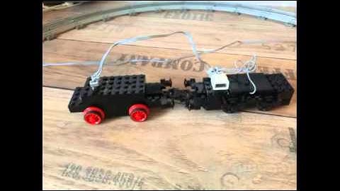 Arduino Wifi-controlled Lego Train - Step 2 : first engine test with external power supply