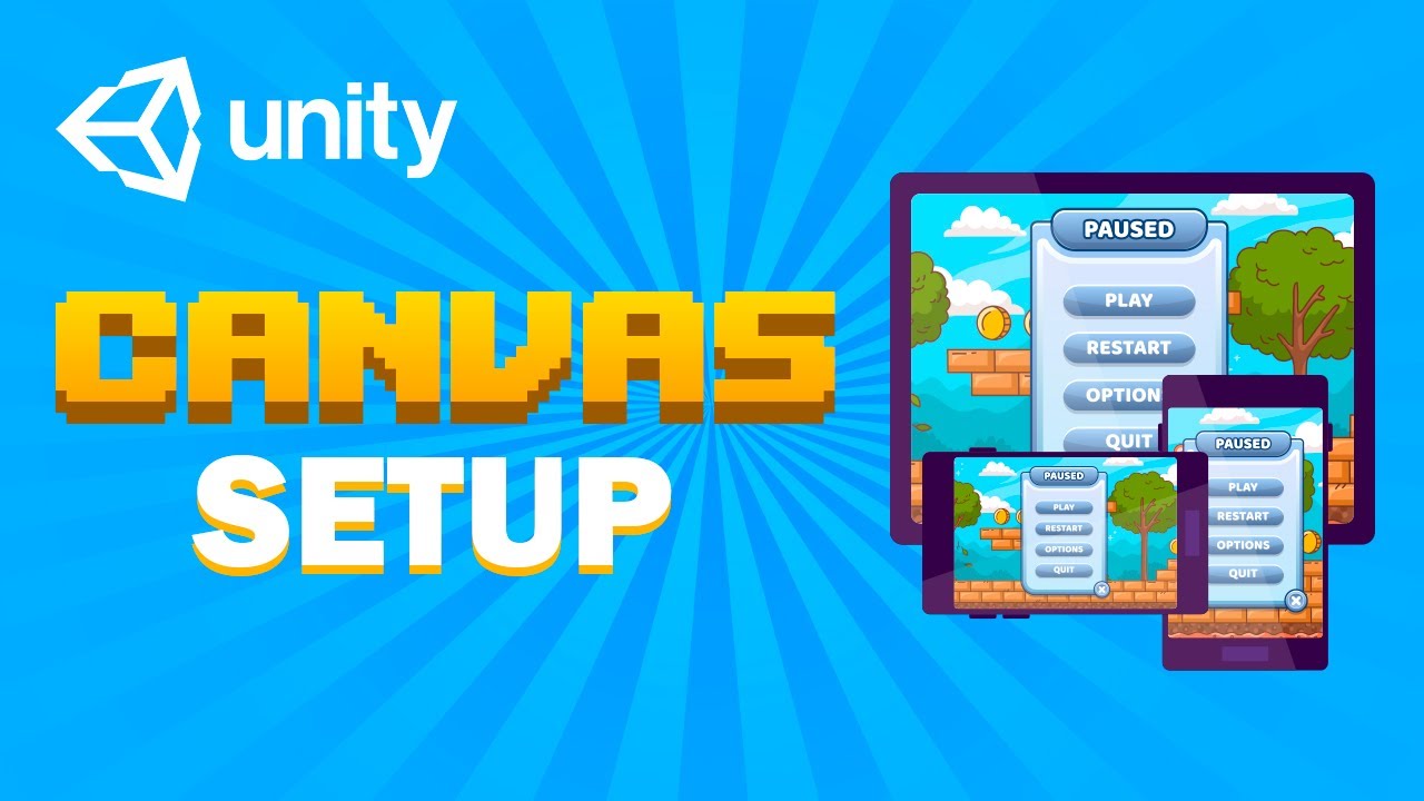 🎮 UNITY 6 UI: Make your CANVAS RESPONISVE - YouTube