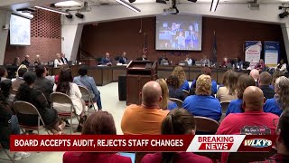 JCPS Board rejects staff changes for Exceptional Child Education program, accepts audit